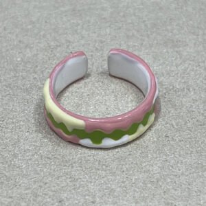 Anillo de Onda de Esmalte XJ0108