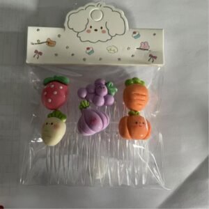 Peine de cabello de vegetales