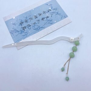 Horquilla Con Borlas Con Cuentas