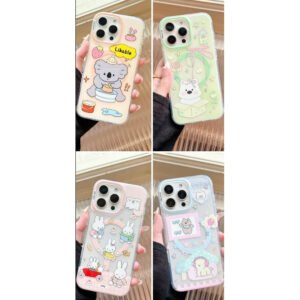 Fundas de teléfono de animales dulces magnéticas para iPhone 16