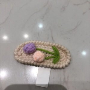 Clip de tulipán tejido BB