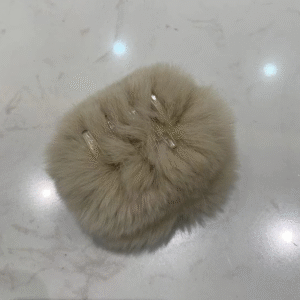 Peineta de peluche simple