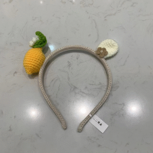 Cartoon Lemon Headband