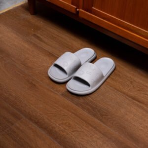 Zapatillas de casa con dibujos animados - Gris 40-41