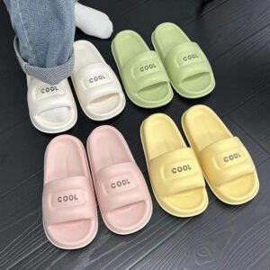 Pantuflas con Letras para Mujer (Rosa 40-41)