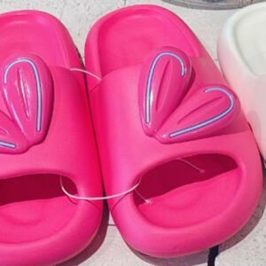 Zapatillas de Mujer Orejas de Conejo - Rosa Rojo 38-39