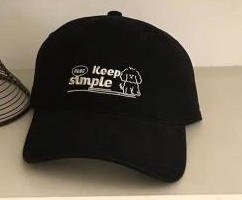 Sombrero de béisbol KEEP - Negro