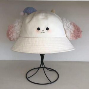 Sombrero de pescador de orejas de cachorro - Beige