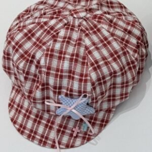 Sombrero de fieltro de muñeca de cinco estrellas - Rojo