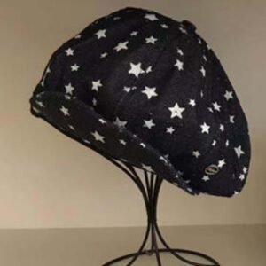 Star Gatsby Cap - Negro