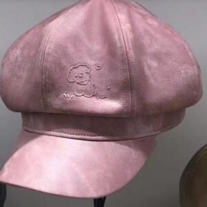 Sombrero Gatsby de dibujos animados estampado - Rosa