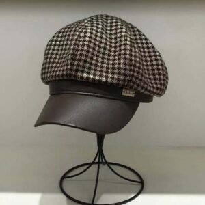 Sombrero Gatsby Houndstooth - Café