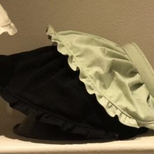 Sombrero de concha de encaje - Negro