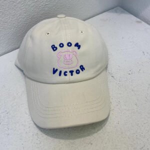 Boom Bear Gorra de béisbol para niños - Beige