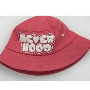 Sombrero de cubo para niños - Rojo rosa