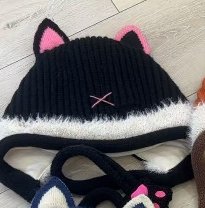 Lindo Gorro De Punto - Negro