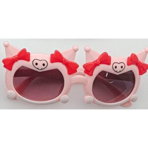 Ojos de sol para niños de gato de dibujos animados - Rosa