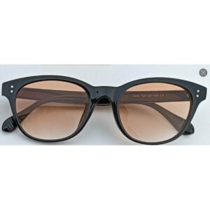Clásicas gafas de sol redondas - marrón té