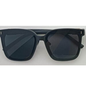 Ojos de sol clásicos cuadrados - Negro