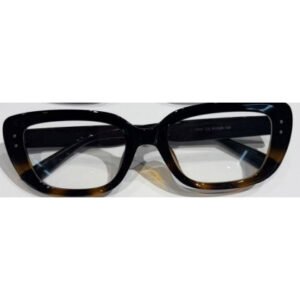 Gafas sin receta J2367 - Estampado de leopardo