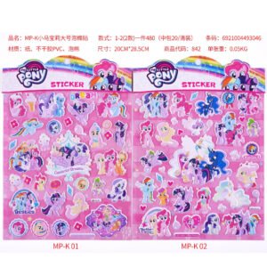 MP-K My Little Pony Grandes Pegatinas de Espuma 1–2