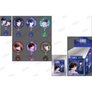 Bolsa ciega con insignia colgante en forma de hongo - Serie de aventuras en de estrellas