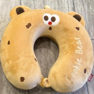 Almohada en forma de U de galleta de oso