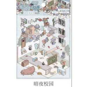Autocollantes DIY de la serie Dreamscape – Campus de medianoche