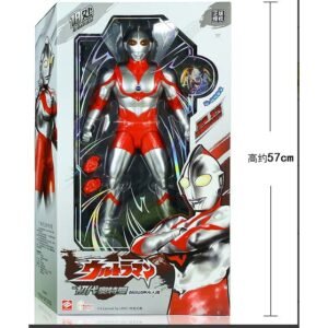 Figura de 45 cm – Sonido y luz Ultraman Original + Insignia