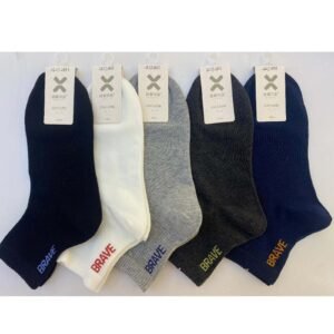 100% Algodón Jacquard Calcetines Cortos para Hombre