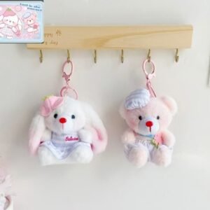 Botón de muñeca de tela - Sakura Little Cute