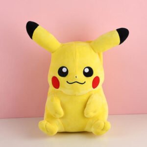 Pikachu sonriente en posición sentada – 30 cm