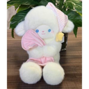 Sheep Comfort Plush 43cm – Pink Blanket