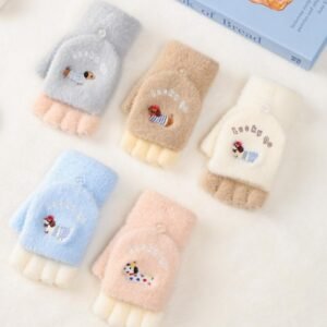 A-3386 Guantes de Lucky Puppy Flip-Top