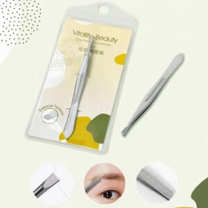 V-046 Alicates para cejas (planos)