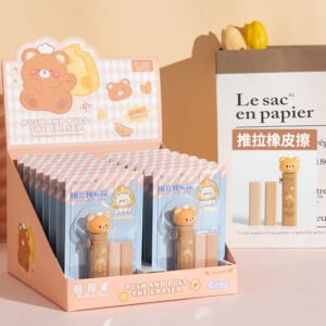 Tarjeta de borrador de oso de queso-3087