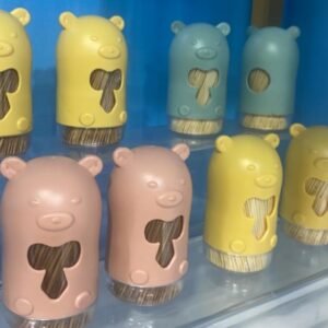 Palillo de dientes de oso ingenioso color carbón-535