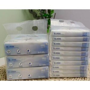 1654 Tejido hidratante 120 piezas * 3 paquetes