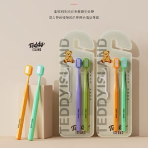 Cepillo dental de cerdas suaves Teddy Elan TD6-20