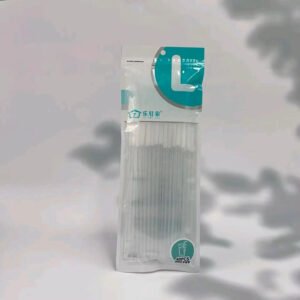 Pajitas Artísticas Transparentes 40pcs-175