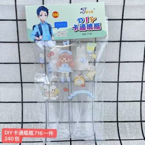 Juego de botellas de spray 716 (botella recargable dos en uno)
