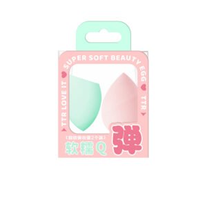 Esponja de maquillaje ultra suave TTR, set de 2