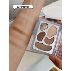 8850 Paleta De Sombras De Ojos Que Fluyen Ondas 03 Sand Sea Glow 6g