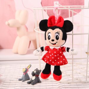 Lindo colgante de peluche de Minnie