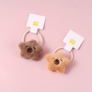 Lazo de pelo de peluche de Coffee Star