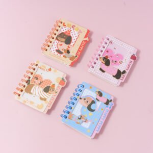 100K Notepad (Side-Flip): Dachshund Puppy-BT6138