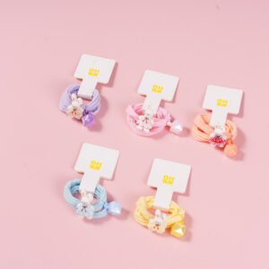 La pequeña liebre niños lazos de pelo 2pcs