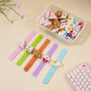 Serie de comidas Pulsera de palmada-1