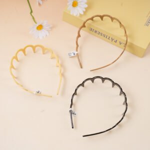 037 Coffee Glossy Headband