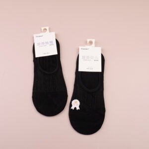 Calcetines femeninos que no se presentan
